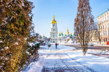 Photo sur Aluminium Kiev St. Sophia's Cathedral in Kiev   Ukraine 