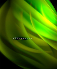 Neon holographic fluid color wave for web, wallpaper, pattern, texture and background