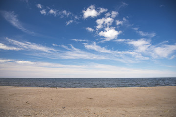 summer Baltic sea.