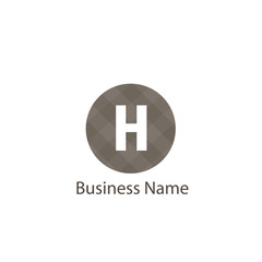 Obraz premium Letter H Logo Template Design