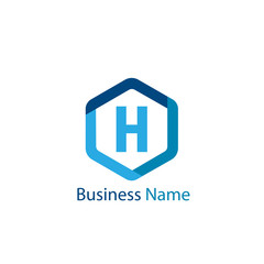 Letter H Logo Template Design