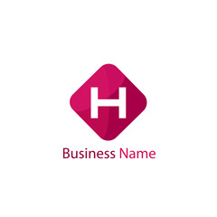 Letter H Logo Template Design