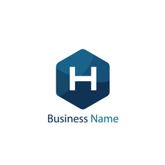 Fototapeta premium Letter H Logo Template Design