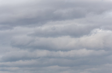 abstract of dark clouds formed before start of the monsoon rain