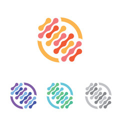 DNA Abstract Symbol Genetic Biotech