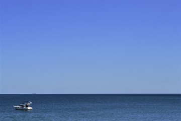 Obraz premium яхта в море