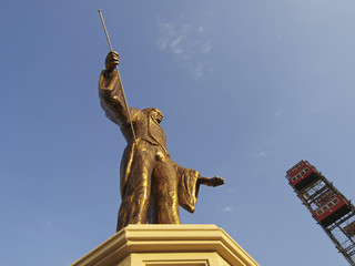 Vienna, Prater, redesing entrance 2008, Austria, 2. district