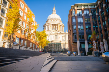St. Paul's cathedral in London