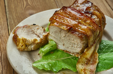  Wrapped Cajun Pork Tenderloin