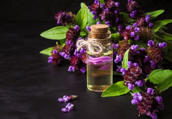 Medicinal herb. Common self heal (Prunella Vulgaris) scented oil

