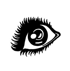 Hand drawn fashion icon