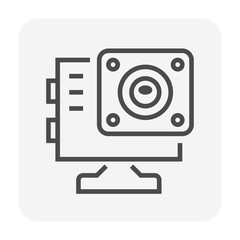 sport camera icon