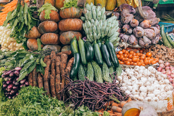 Vegetables on a Sri Lankan Market