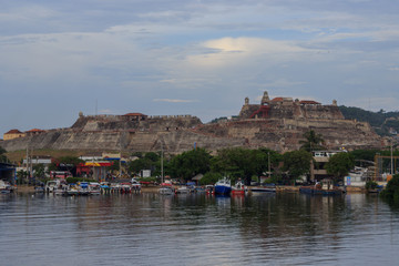 Castle in Cartagena. colombia