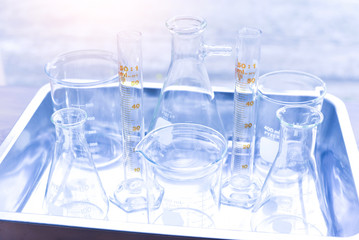 Chemistry Laboratory Glassware for Quality Control