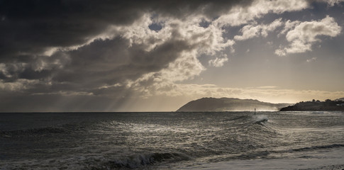 Fototapeta premium Bray Head and Killiney beach