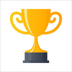 Trophy vector icon