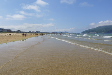 Laredo beach, Cantabria, Spain.