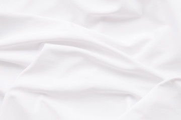 White background, Close up texture of white fabric or fabric texture use for web design and fabric background