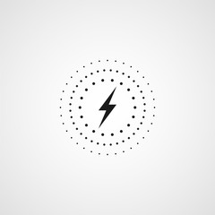 Wireless charging. Vector icon