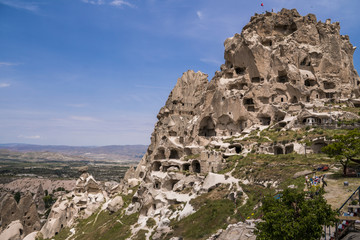 Fototapeta premium Uchisar Castle in Cappadocia.