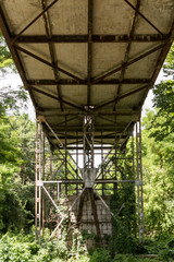 Brücke zur Seilbahnumlenkstation - Museumspark - Rüdersdorf 