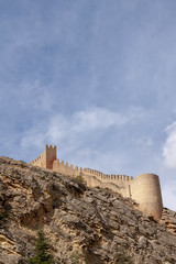 Murallas del municipio medieval de Albarracín en la provincia de Teruel