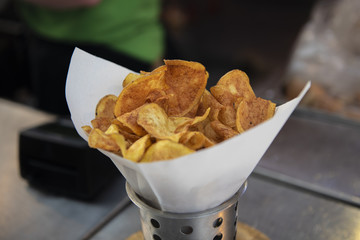 Fresh and Handmade Potato Chips