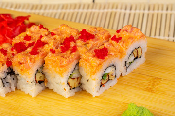 Delicious tuna rolls