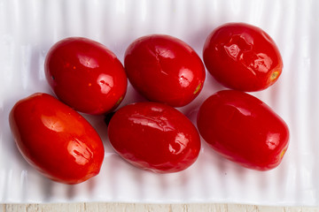Tasty pickled tomatoes