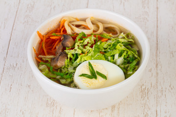 Asian Ramen soup