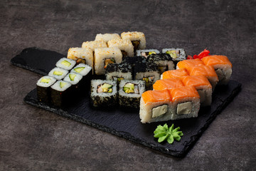 Japanese sushi set