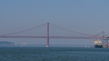 Pont du 25 avril, Lisbonne, Portugal