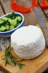 Curd cheese, traditional Polish dairy product
