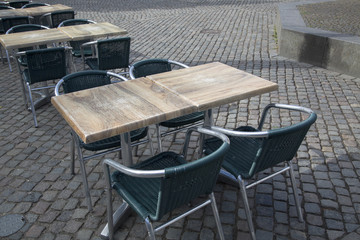 Cafe Table and Chairs, Copenhagen