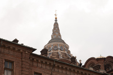 Cupola of Guarini - Turin Cathedral, Italy. Turin Cathedral (Italian: Duomo di Torino; Cattedrale di San Giovanni Battista) is a Roman Catholic cathedral in Turin, northern Italy