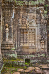 Preah Khan a Buddhist temple at Angkor, Cambodia