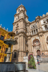 Fototapeta na wymiar Catedral de la Encarnación à Malaga