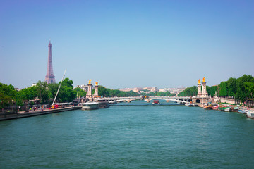 Seine river in Paris