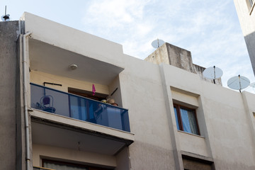 a corner from an old apartment