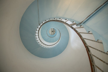 Fototapeta premium Treppe im Leuchtturm