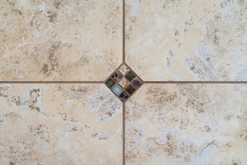 Ceramic Floor Tile Background