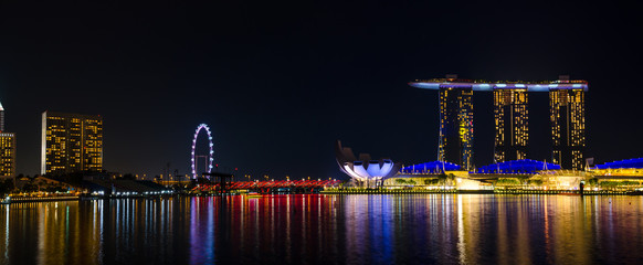 Fototapeta na wymiar Singapore panorama