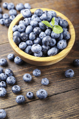fresh blueberry berries organic
