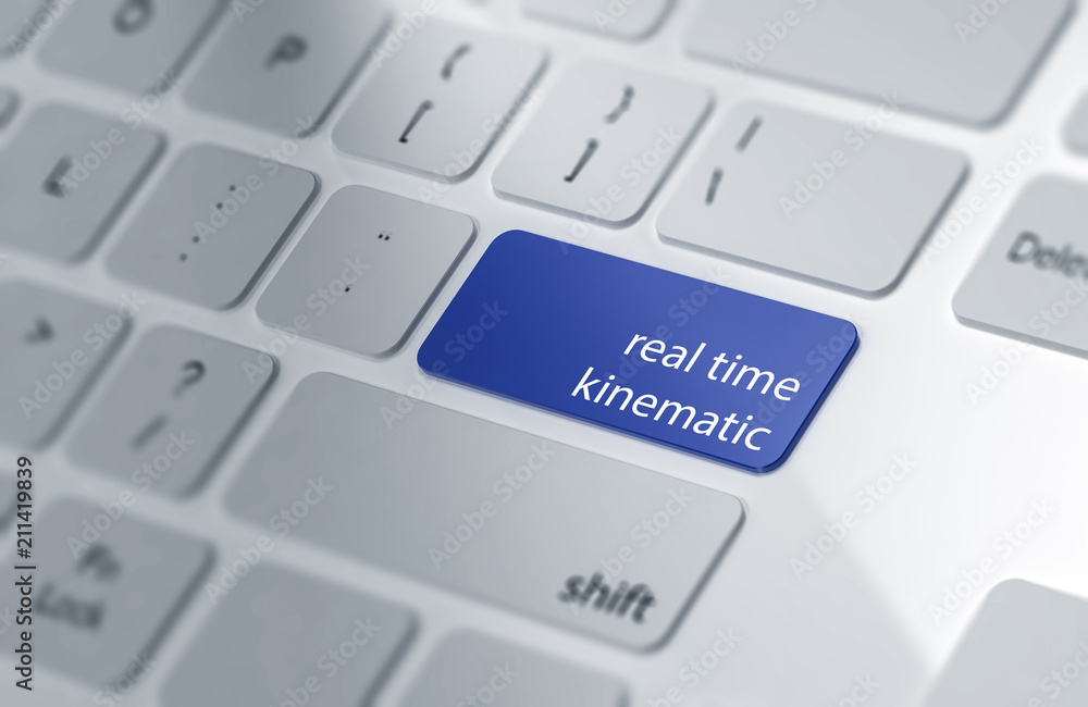 Poster real time kinematik | button on computer keyboard