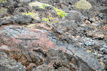 Vulkangestein auf Lanzarote