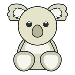 Abstract cute animal
