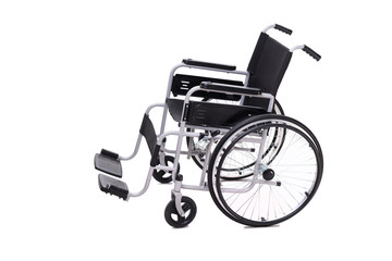 Wheelchair isolated on white background