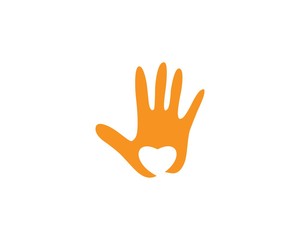 Obraz premium Hand Care Logo Template