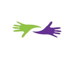 Hand Care Logo Template